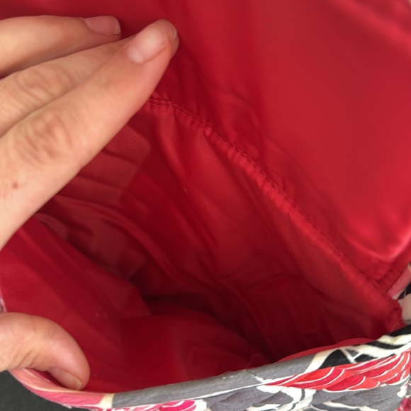 Vera Bradley Backpack Purse Front Flap Printed Pattern Quilted - Picture 6 of 10